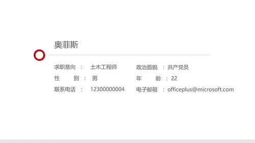 年度竞聘述职报告PPT模板