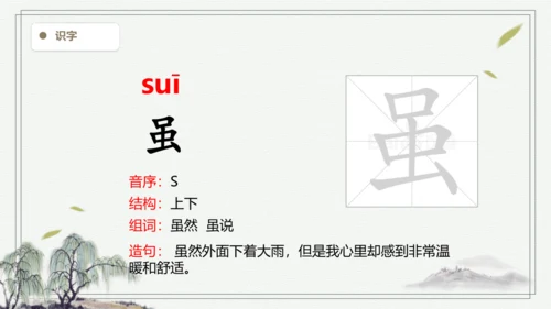 【2024秋季学期】语文二上4. 田家四季歌  生字识记  课件