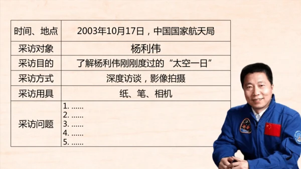 八年级语文上册第一单元任务二 新闻采访 课件