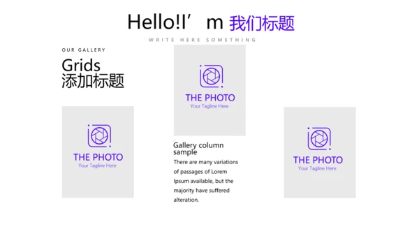 炫彩艺术公司产品介绍宣传通用PPT动态模板