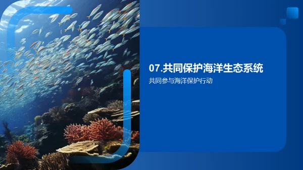 海洋生态系统的保护与可持续发展