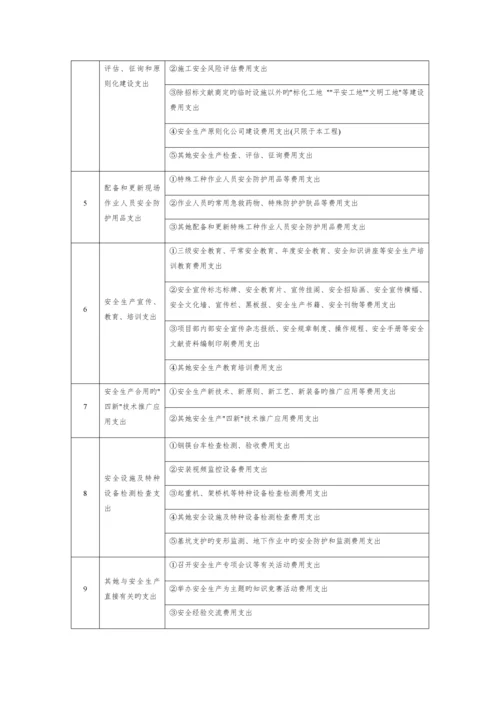 安全生产费用管理新版制度模板.docx