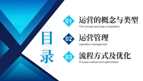 蓝色实拍简约风商务工作管理培训PPT 企业管理