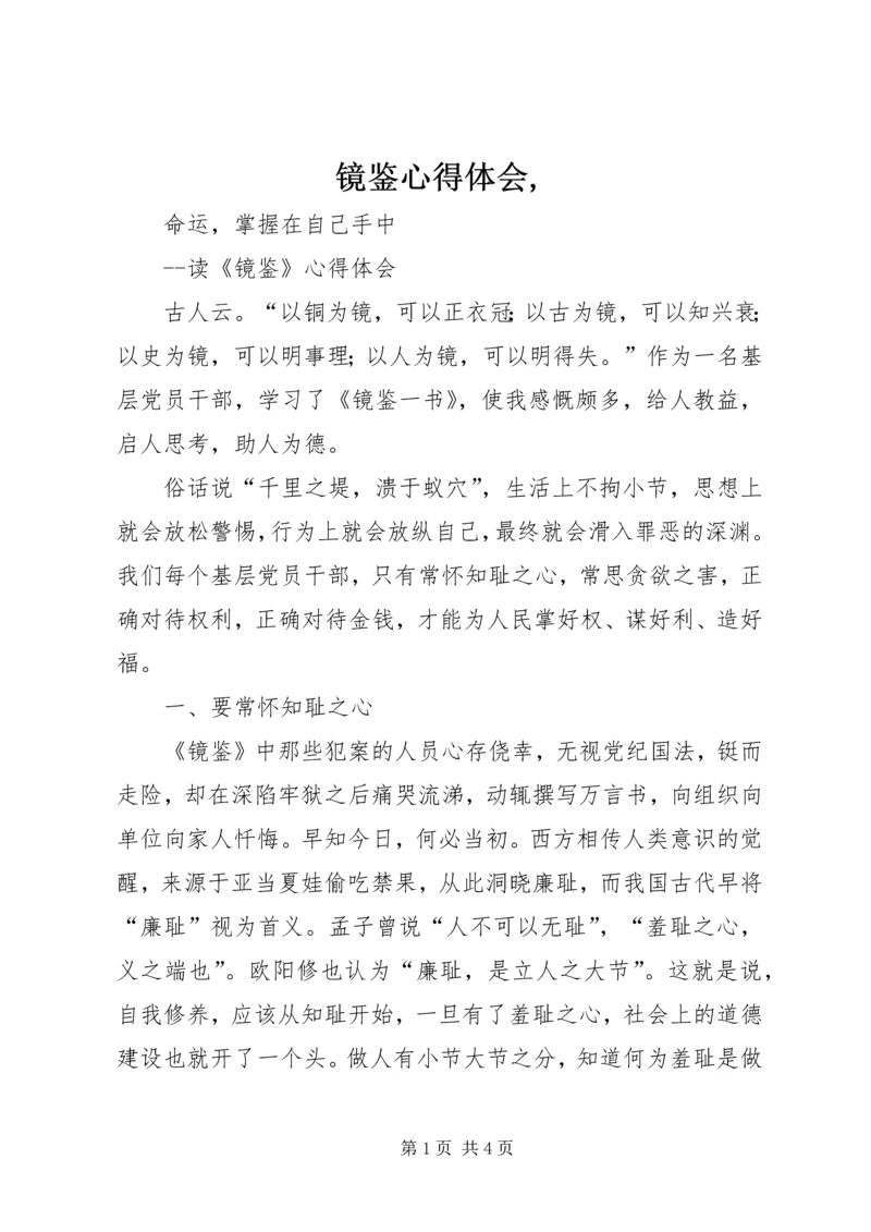 镜鉴心得体会, (2).docx