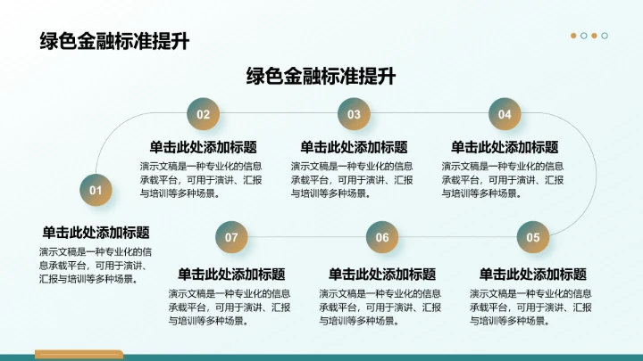 年中目标达成情况汇报PPT模板