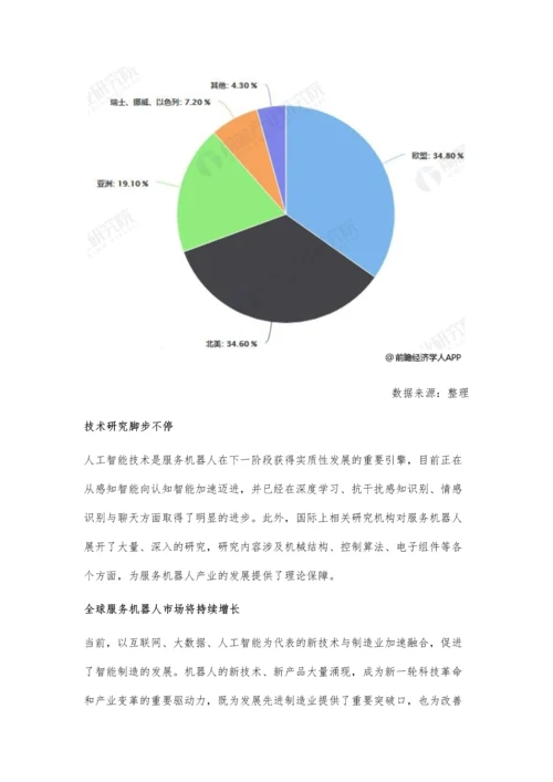 全球服务机器人市场现状及前景分析-智能服务机器人渗透率进一步提高.docx