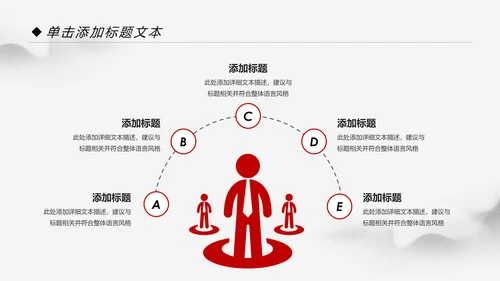 大气中国风党政党委党支部工作报告PPT