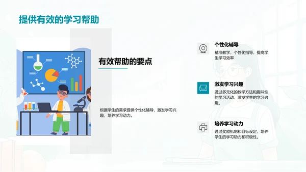 初二学习效率提升PPT模板