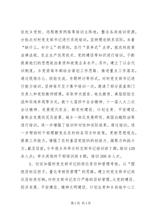 乡镇基层组织建设工作自查报告_1.docx