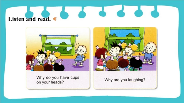 Module 8 Unit 1 Why do you have cups on your heads