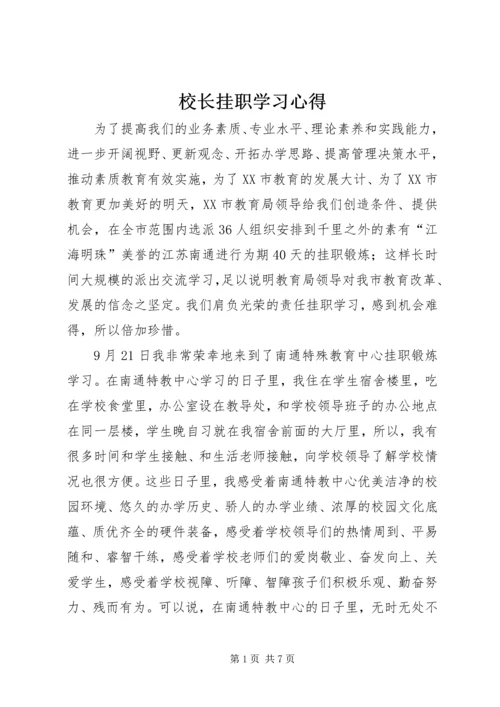 校长挂职学习心得.docx