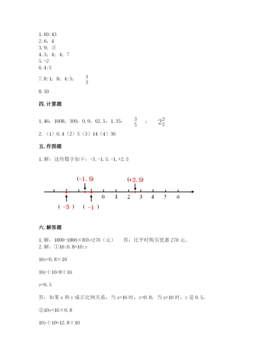 佛山市小升初数学测试卷完整版.docx