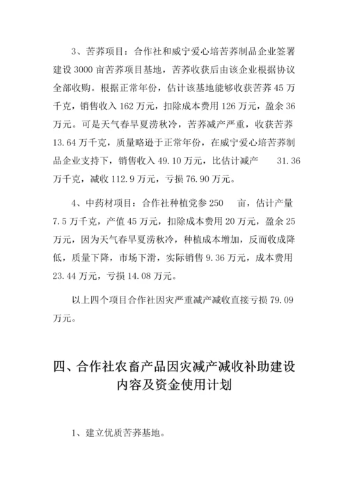 威宁县板底种养殖专业合作社实施专项方案.docx