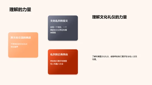 掌握文化礼仪