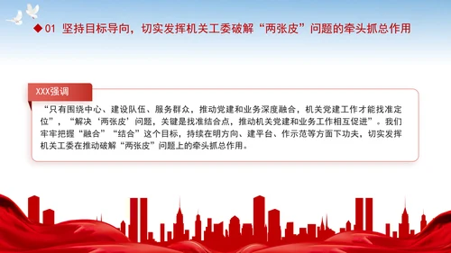 党建事业发展党课坚持三个导向发挥三个作用PPT课件