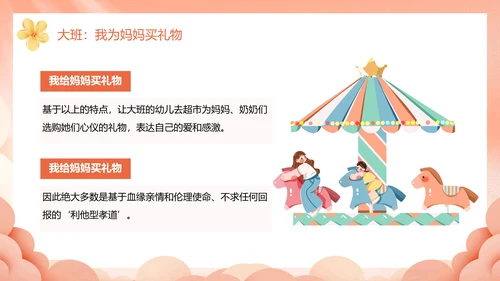 幼儿园妈妈的爱母亲节PPT模板