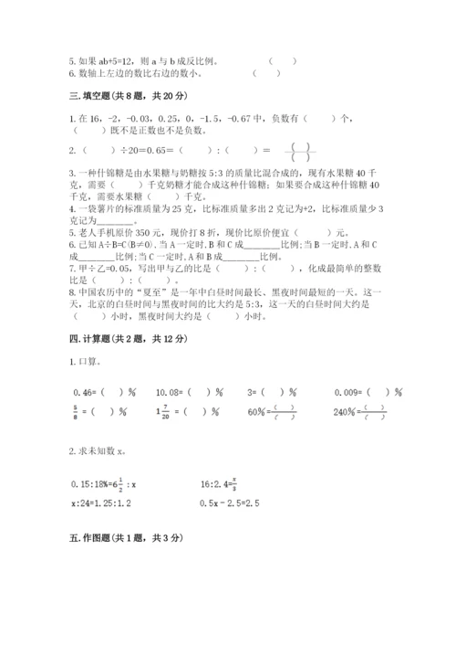 贵州省小升初数学期末测试卷word.docx