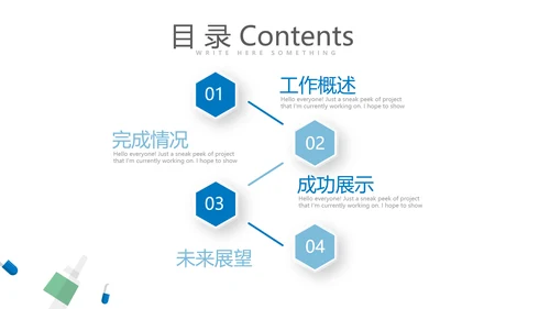 简约大气医药代表工作总结汇报动态PPT