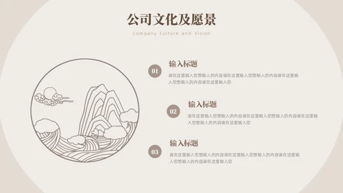 新中式中国风商业计划书PPT模板