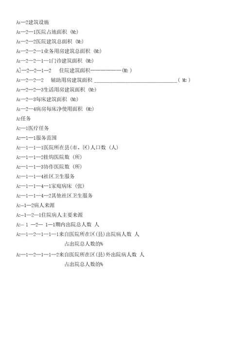 二级医院评审申请书