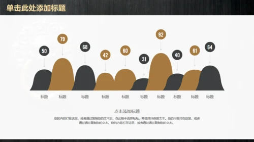 铜狮门环中式威严通用PPT模板