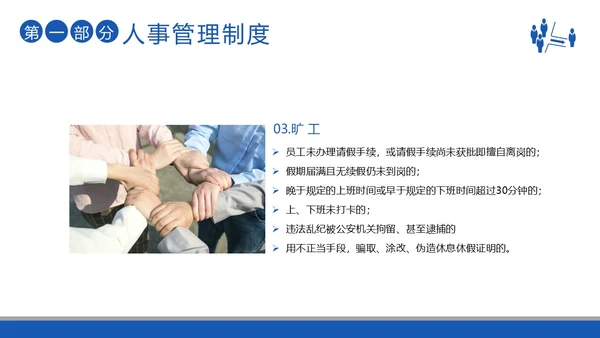 员工入职培训员工手册员工行为规范商务培训PPT课件企业入职培训
