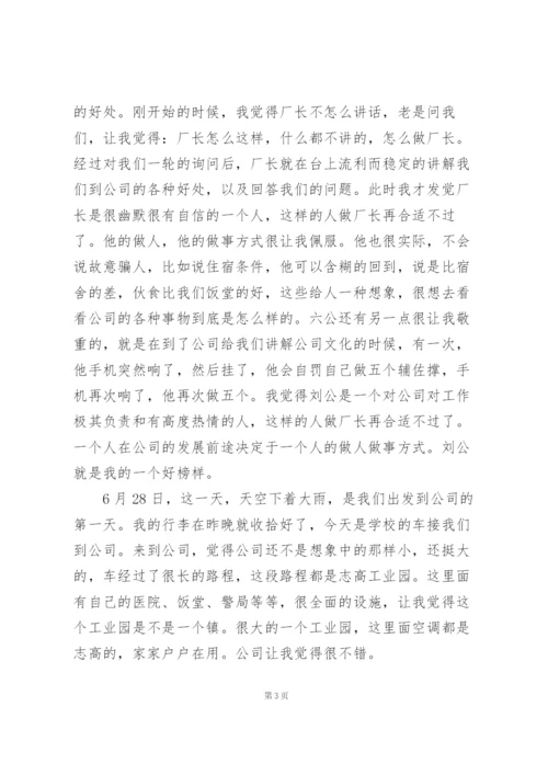 学校学生个人工作实习报告范本.docx