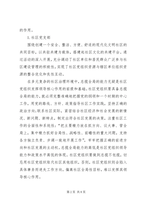 独家原创-社区党组织建设管理调研报告.docx