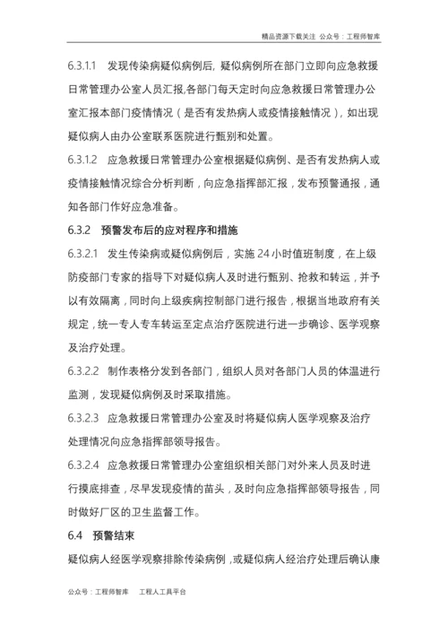 公司新型冠状病毒应急预案.docx