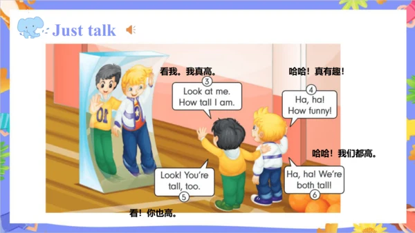 Unit 6  I'm tall.  Lesson 33- Lesson 34 课件（共48张PPT