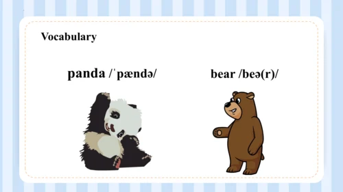 Unit 1 Hello I‘m monkey Lesson 3 - Lesson 4 课件(共44