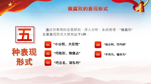 微腐败反腐倡廉从严治党廉洁从业PPT