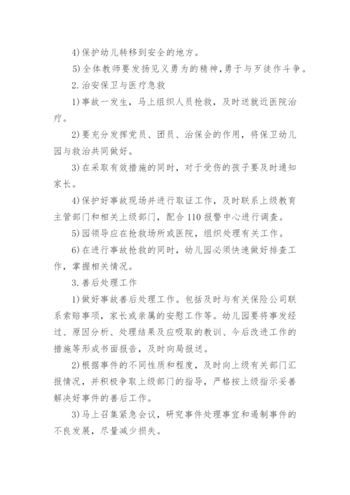 幼儿园暴力应急预案_1.docx