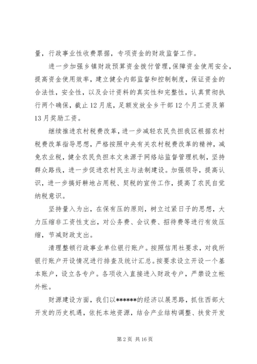 乡镇财政所述职报告.docx