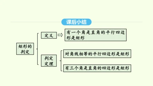 18.2.1第2课时矩形的判定课件（共34张PPT） 2025年春人教版数学八年级下册