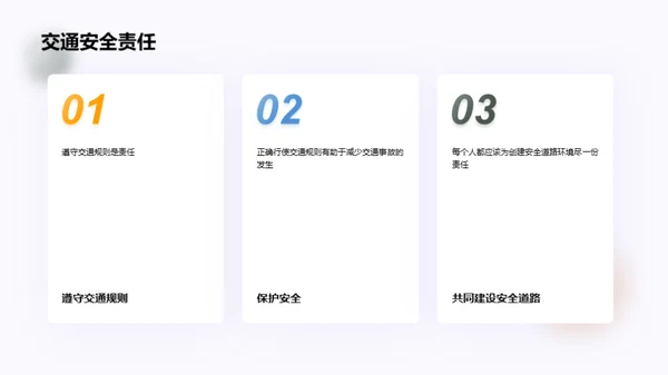 安全出行，从交通开始
