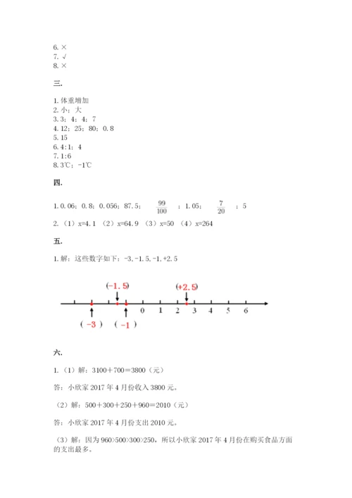 杭州文澜中学小升初数学试卷及答案（基础+提升）.docx