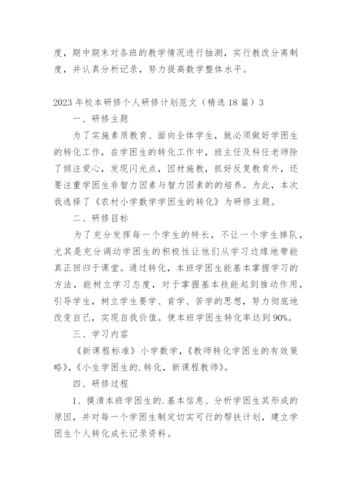 校本研修个人研修计划.docx