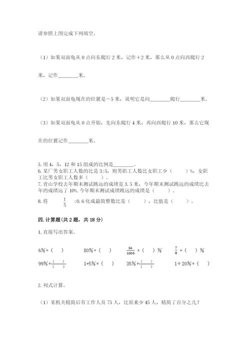 北师大版六年级下册数学 期末检测卷附完整答案【精选题】.docx