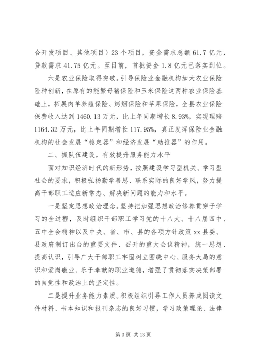 乡镇金融工作办公室的年度工作总结.docx