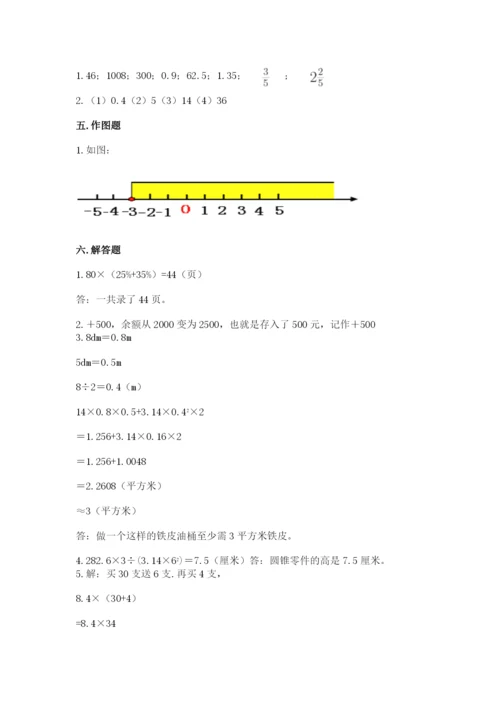 小升初六年级期末测试卷（夺冠系列）.docx