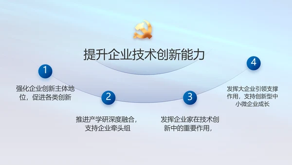 蓝色党支部工作总结汇报动态PPT