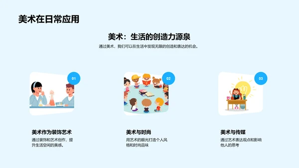 美术教育在一年级的角色PPT模板