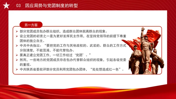 党务知识学习抗战时期的中国共产党党团制度、群众组织与党群关系PPT课件