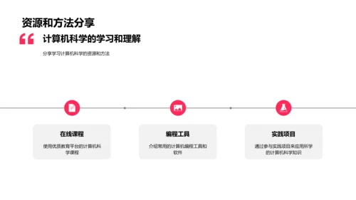 计算机科学概论PPT模板