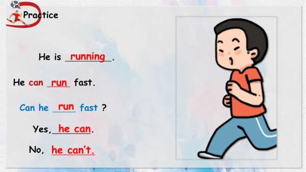 Module 6 Unit 2 He ran very fast（课件）-2023-2024学年五年