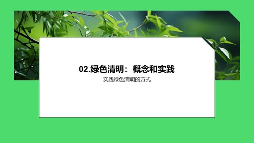 绿色清明：传统与环保