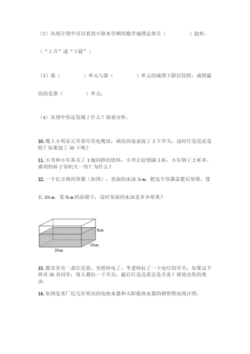 人教版五年级下册数学应用题专项练习精品(黄金题型).docx