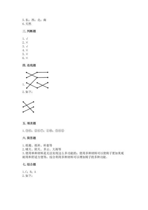 教科版二年级上册科学期末测试卷附完整答案【夺冠系列】.docx