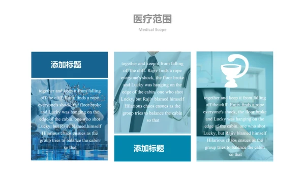 医学报告医院宣传医疗行业动态PPT模板